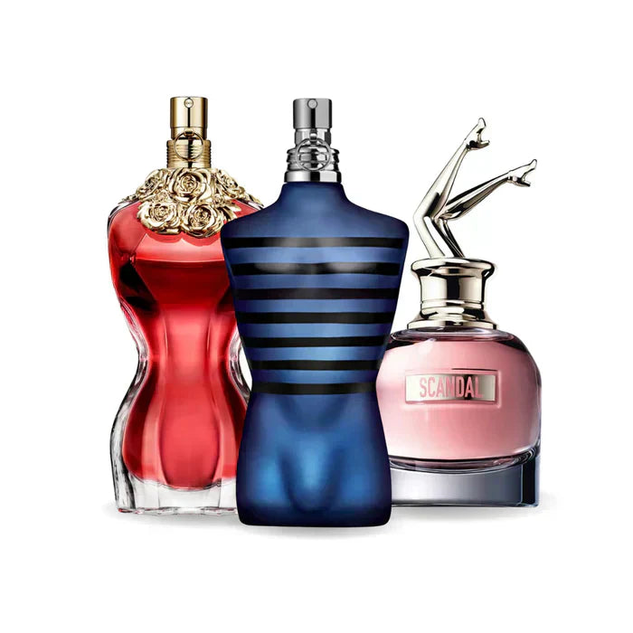 Kit Natal - 3 Perfumes LA BELLE, ULTRA MALE e Gaultier SCANDAL 100ml
