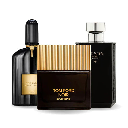 Kit Natal - 3 Perfumes BLACK ORCHID, NOIR EXTREME e PRADA INTENSE 100ml